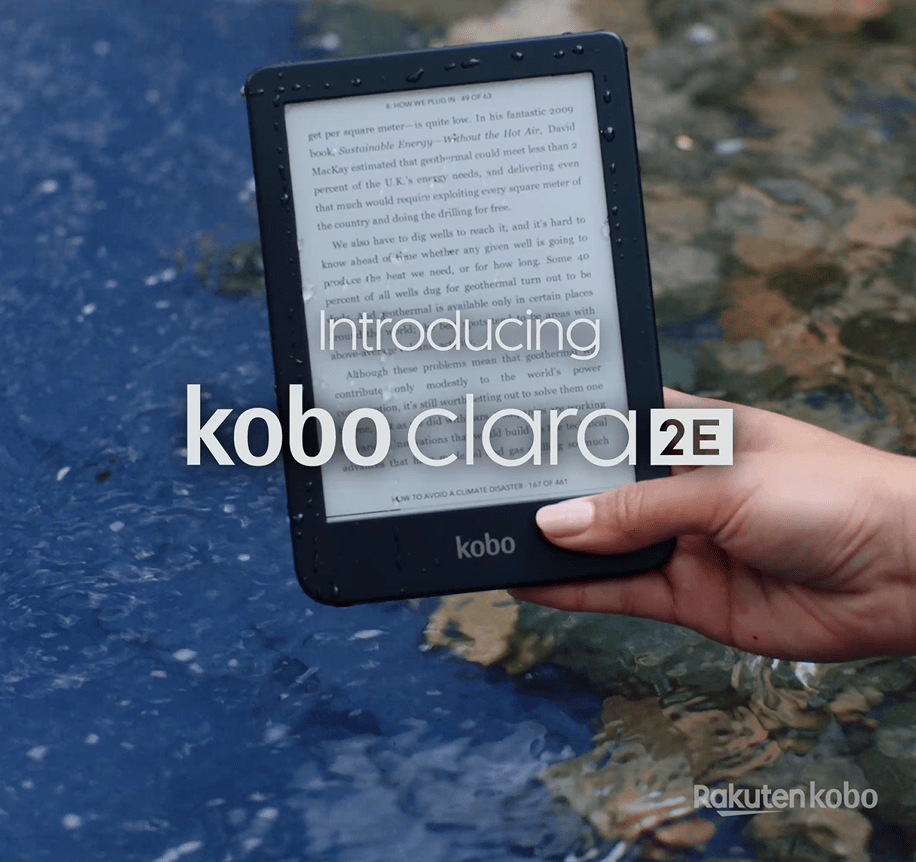 [eReader] NEW Kobo Clara 2E- 6 inch display with ComfortLight Pro