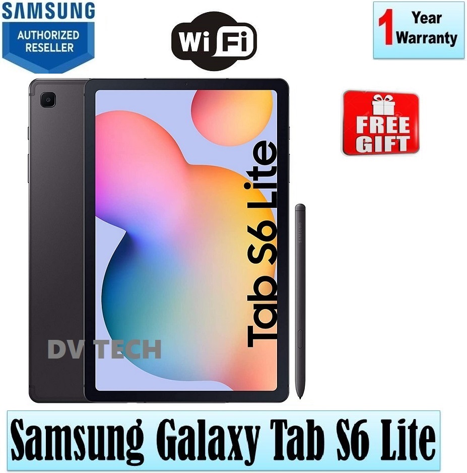 2022 Model Samsung Galaxy Tab S6 Lite | (4G) LTE / WIFI (P619/P613) | Local Set with 1 Year Samsung Warranty | Samsung Tablets | SM-P613 Model | SM-P619 Model